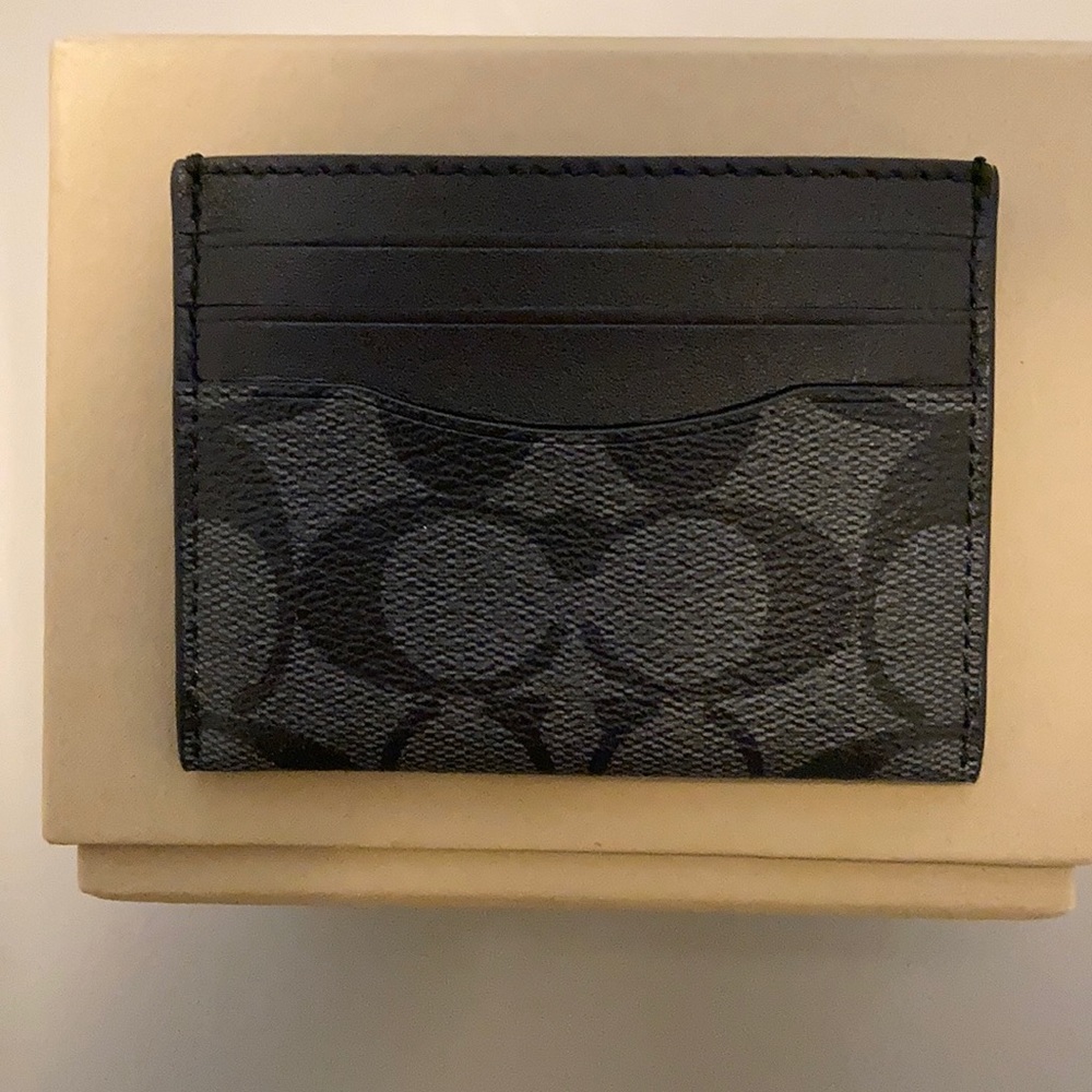Authentic COACH ID Card Holder